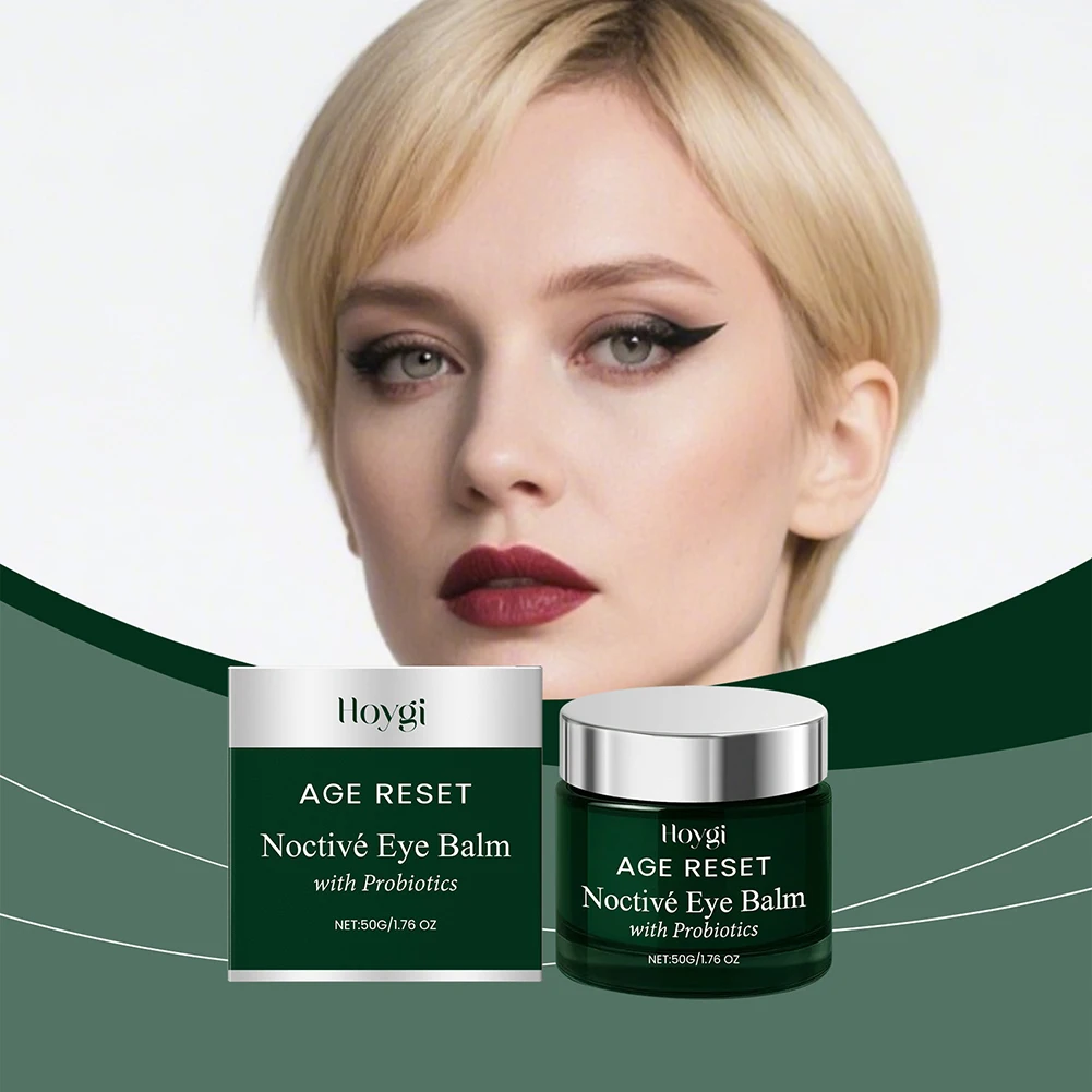 

50g Anti Aging Eye Balm,Reduces Puffiness Wrinkles Dark Circles Nourishing Moisturizing Eye Cream For Evening Skincare Essential