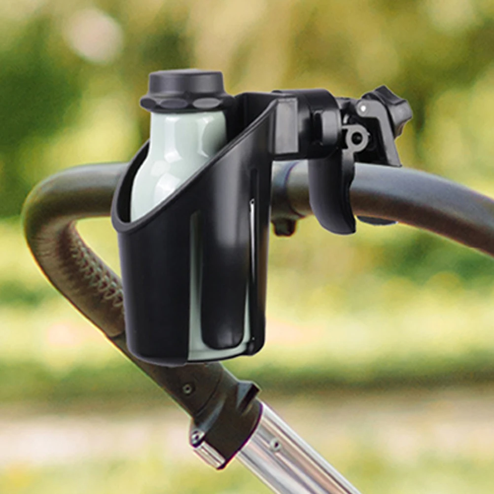 

Water Bottle Holder for Stroller Carriage Adjustable Clamp Cup Rack Suitable for Bike Mountain Bike Electric