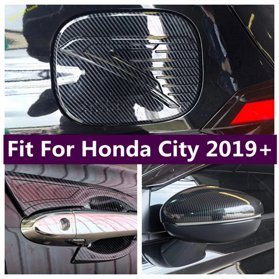 

Oil Gas Tank Cap Rearview Mirror Door Handle Clasing Bowl Front Foglight Lamp Decor Frame Cover Trim For Honda City 2019 - 2024