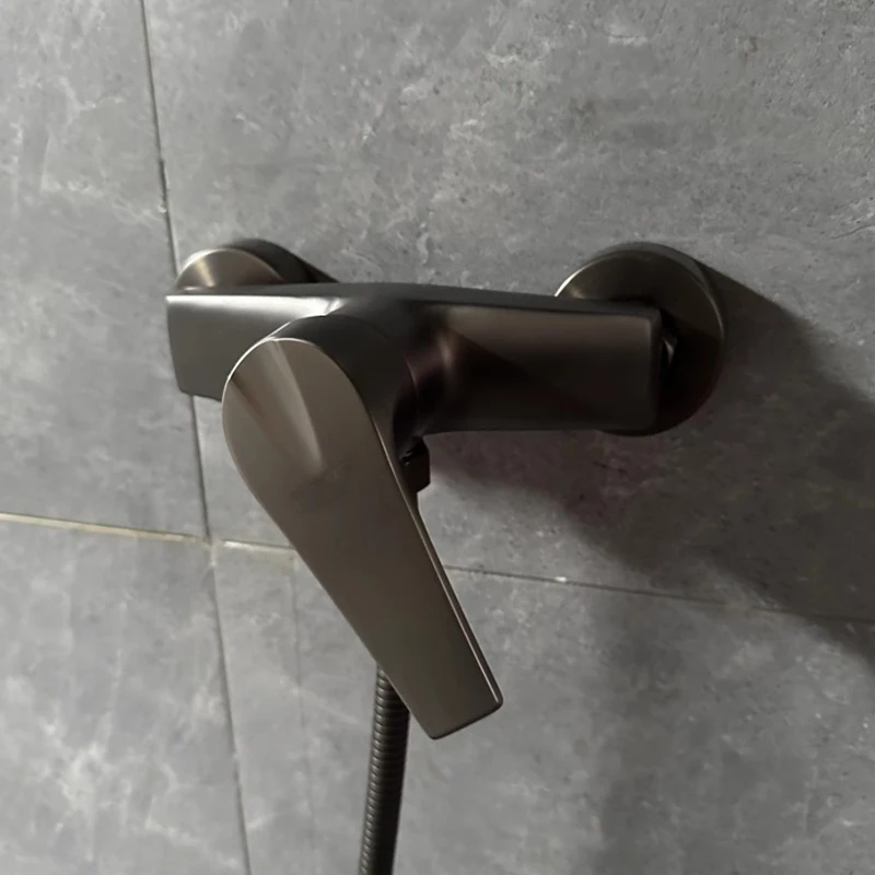 

Bathroom Shower Faucet Zinc Alloy Mixer Tap Hot and Cold Bathroom Mixer Mixing Valve Bathtub Faucet Shower Faucet