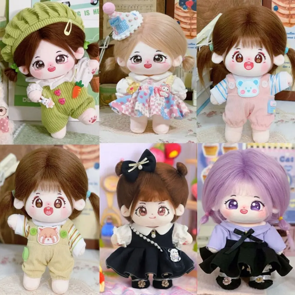 EXO Idol Dolls Accessories Doll Lovely Clothes with Cartoon Headband Accessories Cute Princess Dress Fashion Dresses Skirt