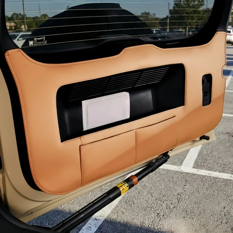 Auto Trunk Tailgate Protective Pad Fit for Chery ICAR V27 2025 2026 Car Multifunctional Storage Pocket Interior Protection Parts