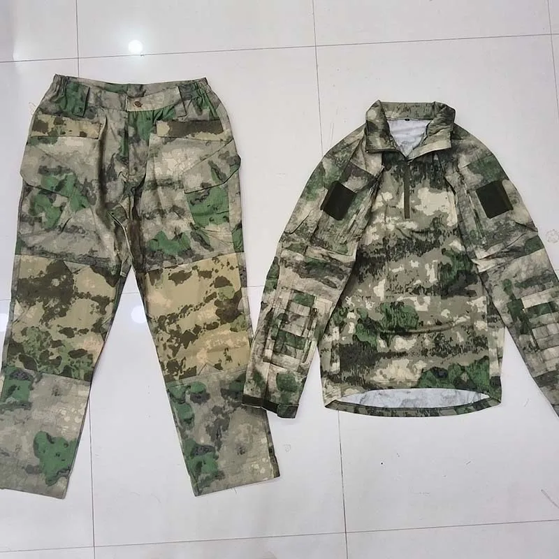 Tactical Uniform Camo Hunting Clothes Combat Shirts Workwear Cargo Pants Men Fishing Trainning Suits Airsoft Paintball Sets