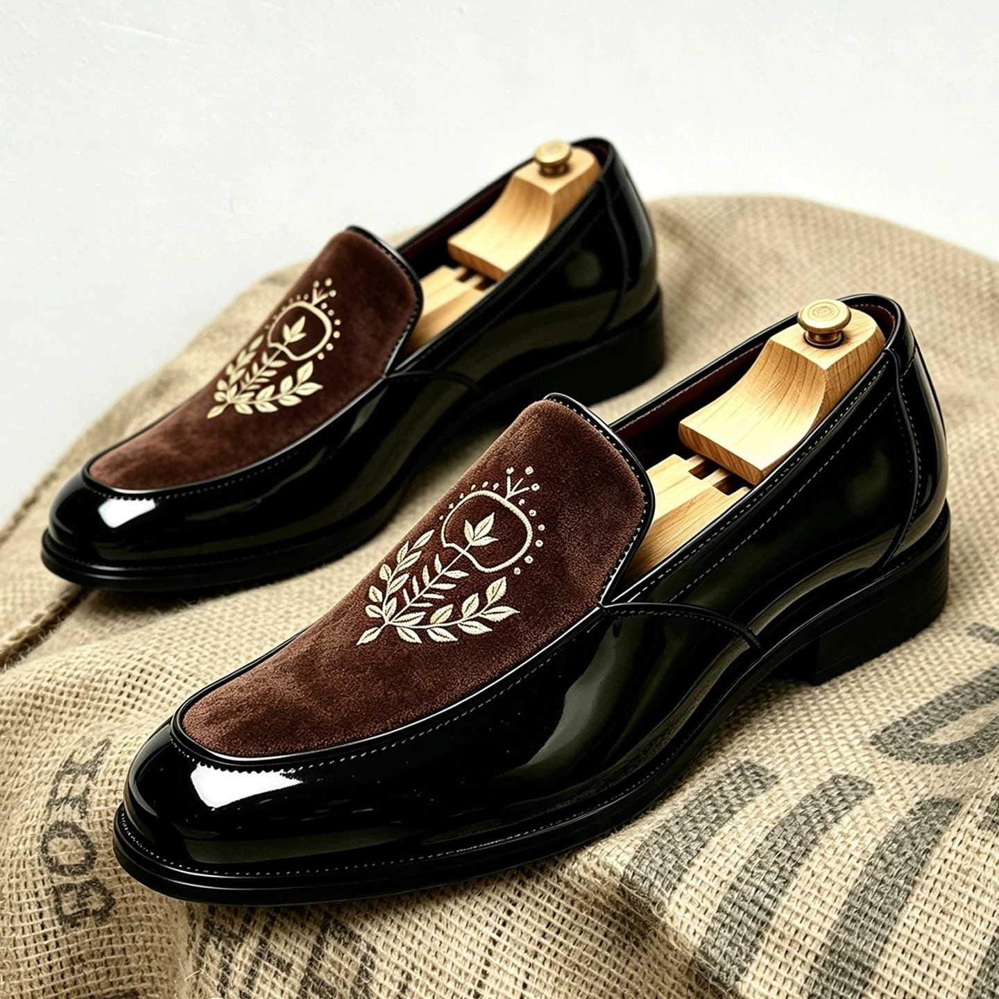 New Design Loafers Men Fashion Slip on Shoes Men's Driving Flats Casual PU Leather Moccasins All-match Male Lazy Footwear