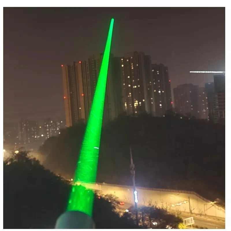 520nm 10w Green White Blue Fat Beam Laser Diode Module Coarse Laser Warning Light