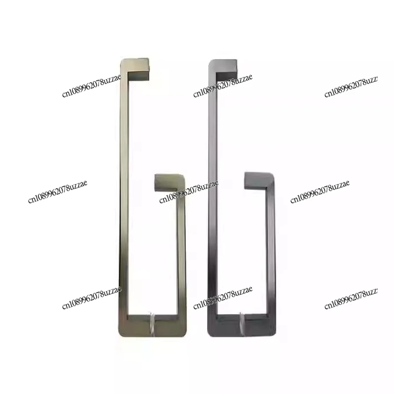 

Stainless Steel Shower Room Handle Opposite Bathroom Glass Door Handle L-shaped Sliding Door Sliding Door Large Handle