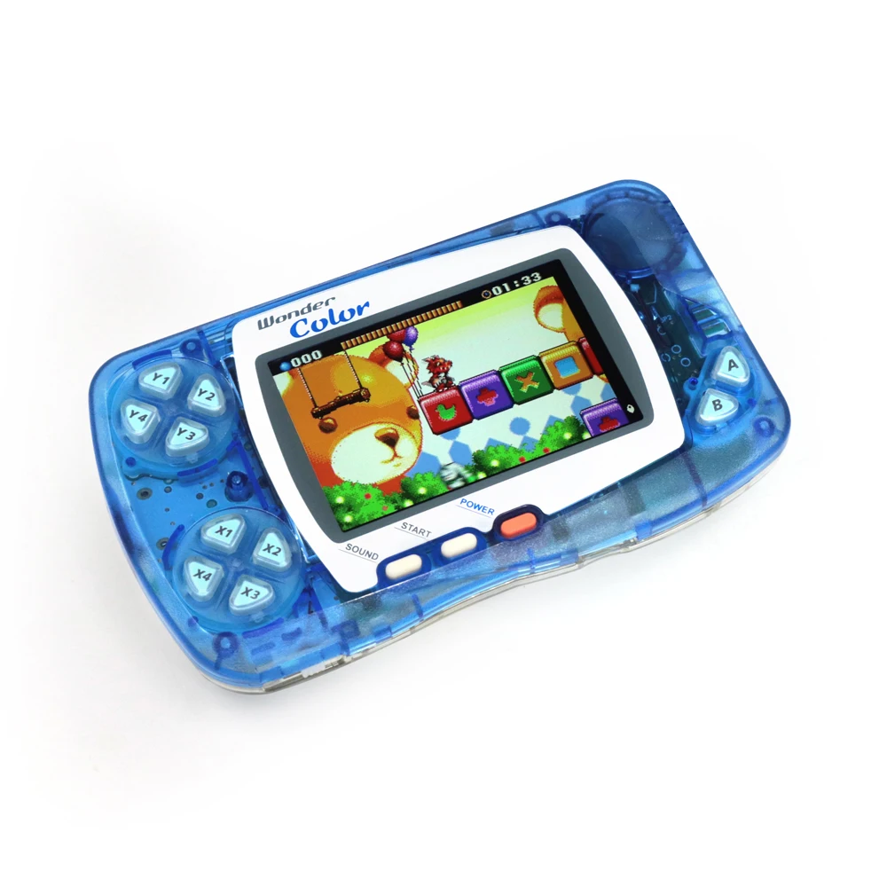 Hightlight Độ Sáng Đèn Nền IPS LCD Màn Hình Bộ Bandai Hệ WonderSwan Color Cho WSC Tay Cầm Chơi Game