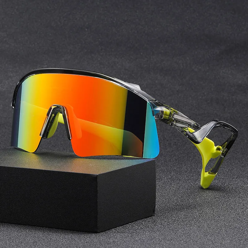 High Quality Oversized Sunglasses for Women Men Unisex Trendy Outdoor Sports Eyewear Male Brand Design Mirror Sunglasses Men