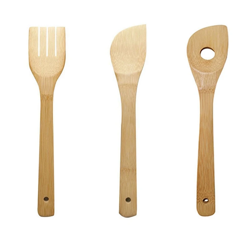 Set Of 8 Cherry Wood Spatulas Spatula And Cooking Spoons Set Spoon Set Kitchen Aid Made From 100% FSC®