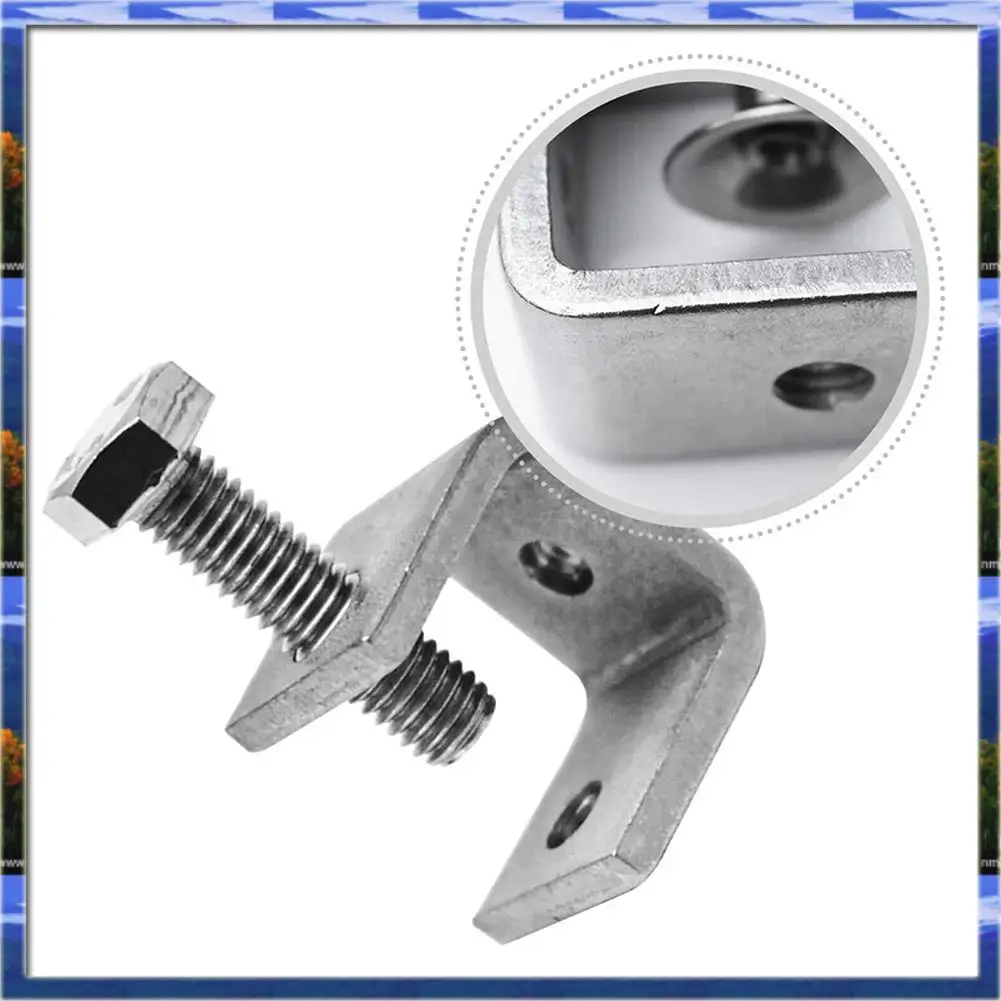 AS59 -4Pcs C-Clamp Jaw Pull Ring Adjustable Fixed Holder Clip Multi-Function Hardware Fasteners