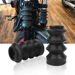 Motorcycle Front Fork Protection Cover Dust Cover Rubber Boot Shock For Harley for Sportster for Dyna FX XL 883 Accessories