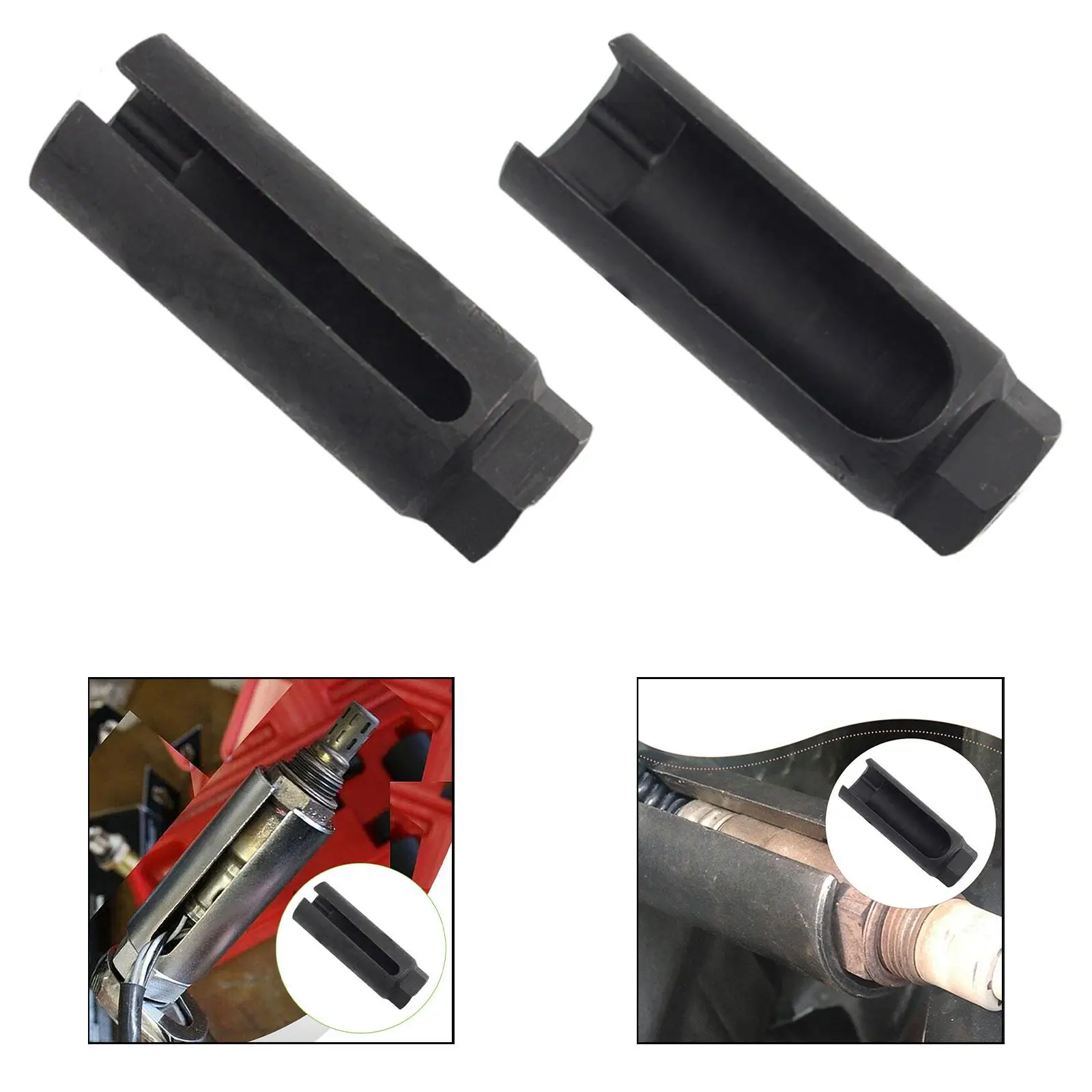 

Oxygens Sensors Socket Easy to Install, 6 Point Premium, Direct Replaces Accessory Practical Portable 3/8 inch Remover Tool