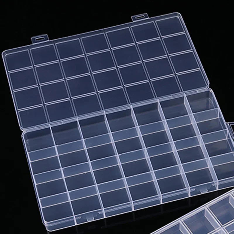 Plastic Storage Box with 28 Grid Slots
