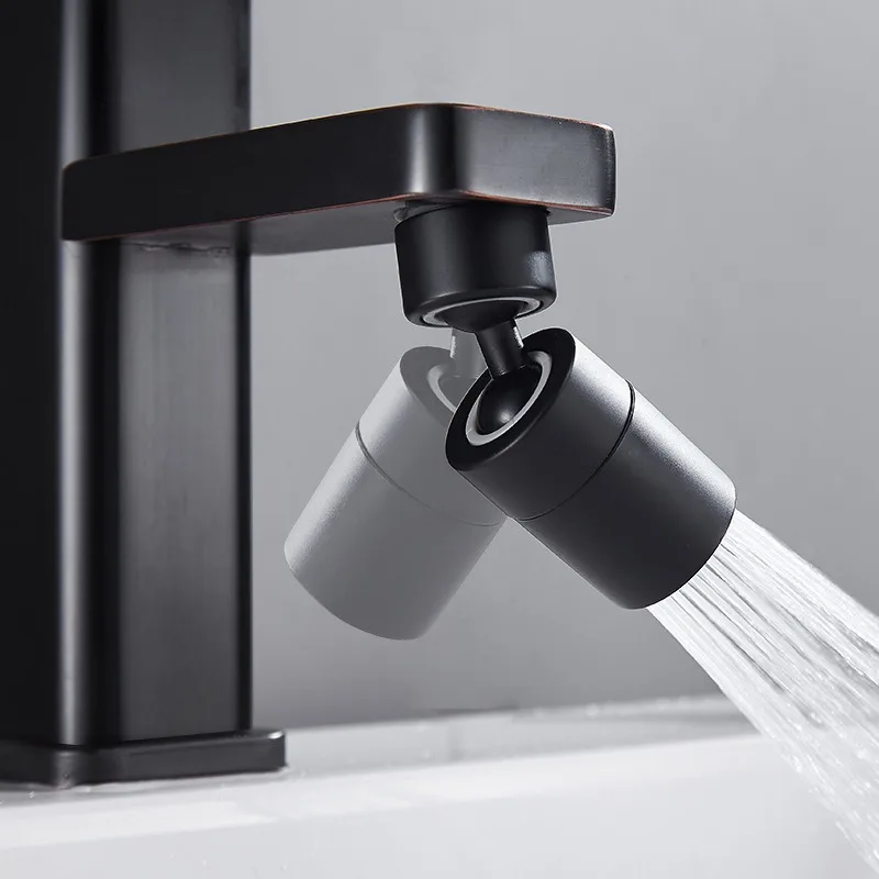 New 360° Rotary Faucet Splashproof Kitchen Faucet Spray Head Filter Adjustable Splashback Tap Nozzle Bubbler Kitchen Sink Faucet