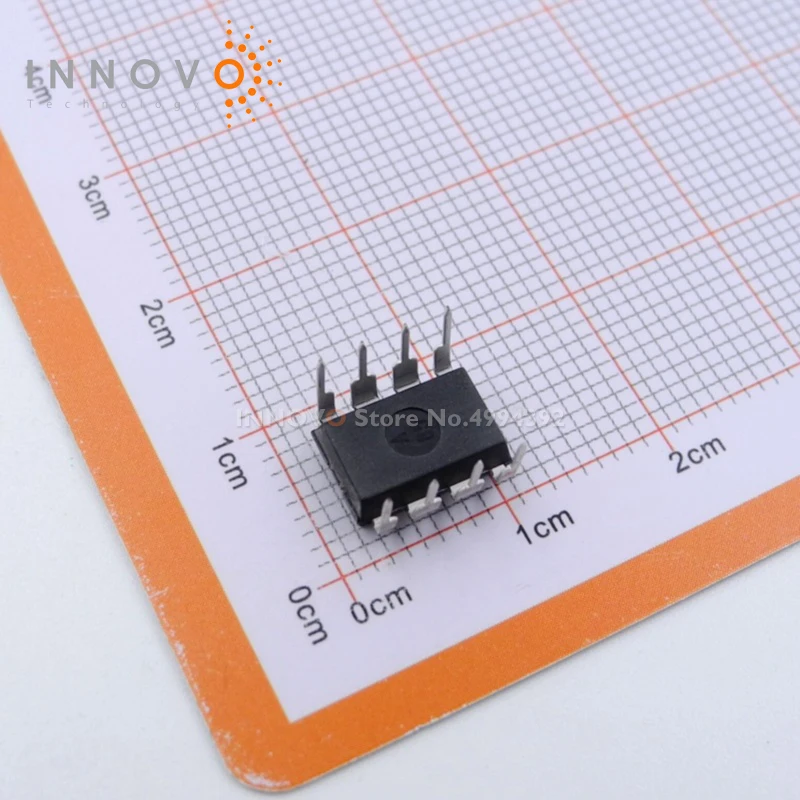 10 PÇS/LOTE OP07CN IC OPAMP GP 1 CIRCUITO 8DIP
