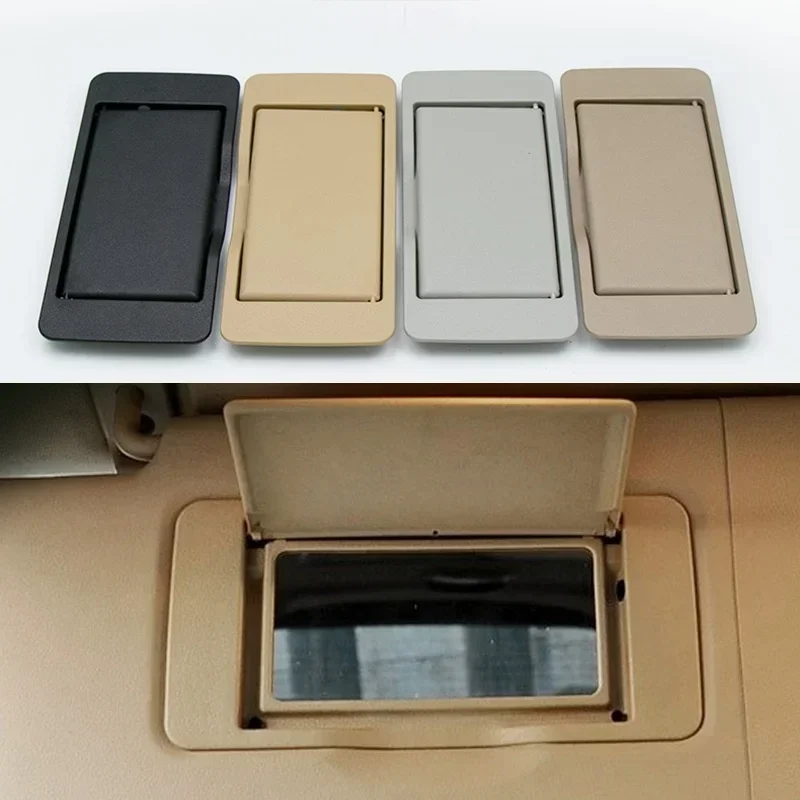 Car Sun Shade Visor Mirror Makeup Cosmetic Mirror Cover For Mercedes For ML GL R Class For W251 W164 X164 2006-2012