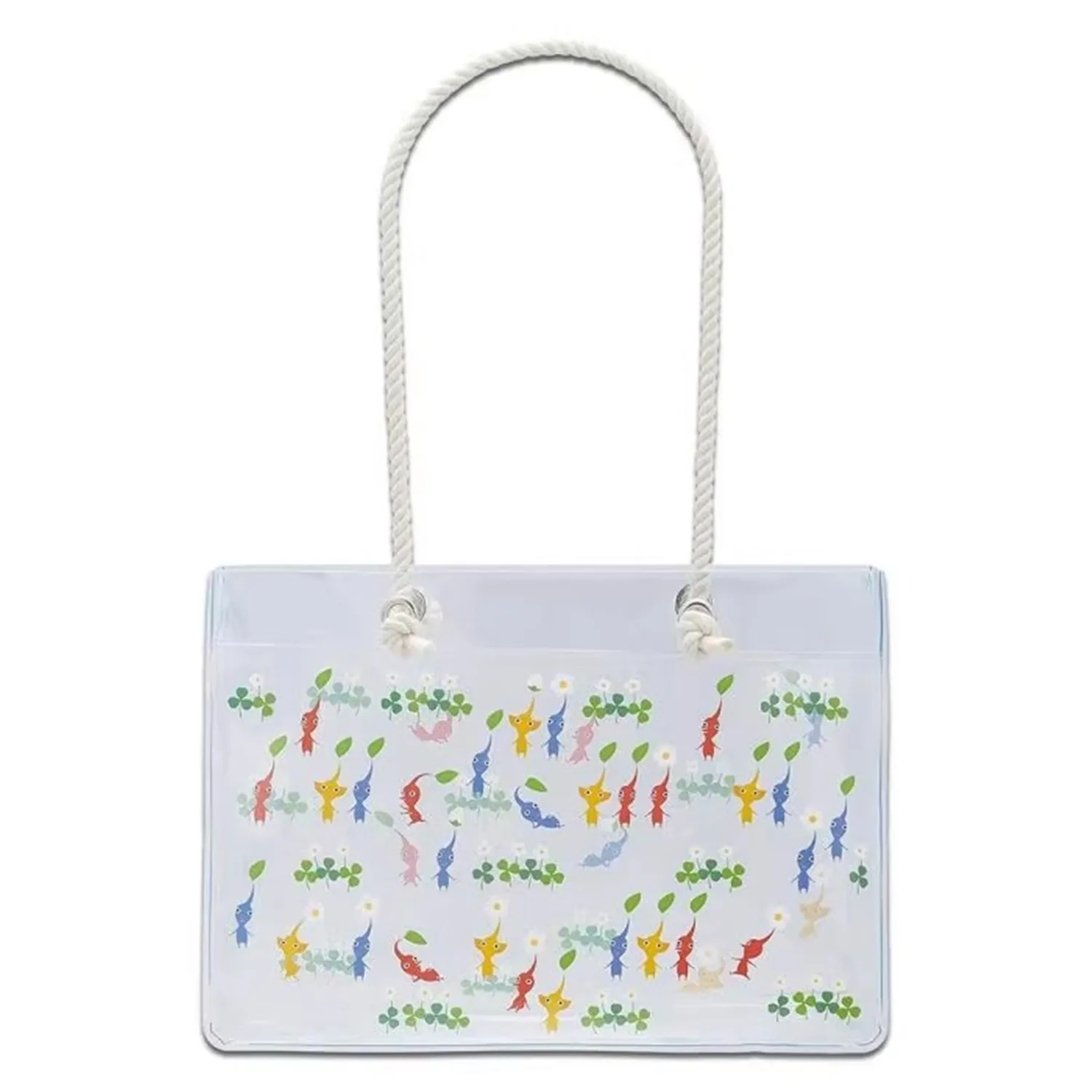 

New Cute Pikmin PVC Kids Swimming Bag Children Shoulder Bags Woman Shopping Bag