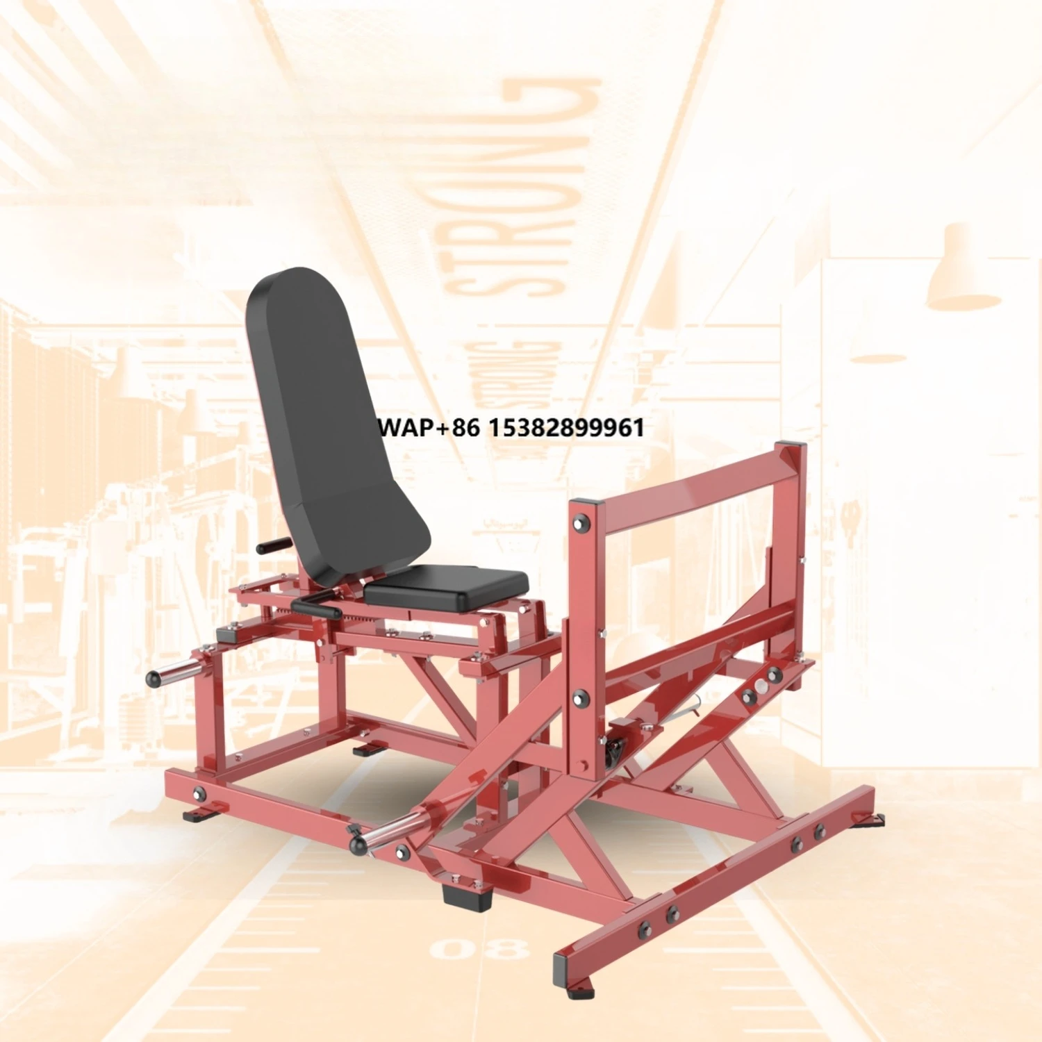 

Тренажер для тренировки икроножных мышц сидя с нагрузкой на дисках Brawn Strength Commercial Gym Plate Loaded Seated Calf Raise, оборудование для силовых тренировок, OEM ODM