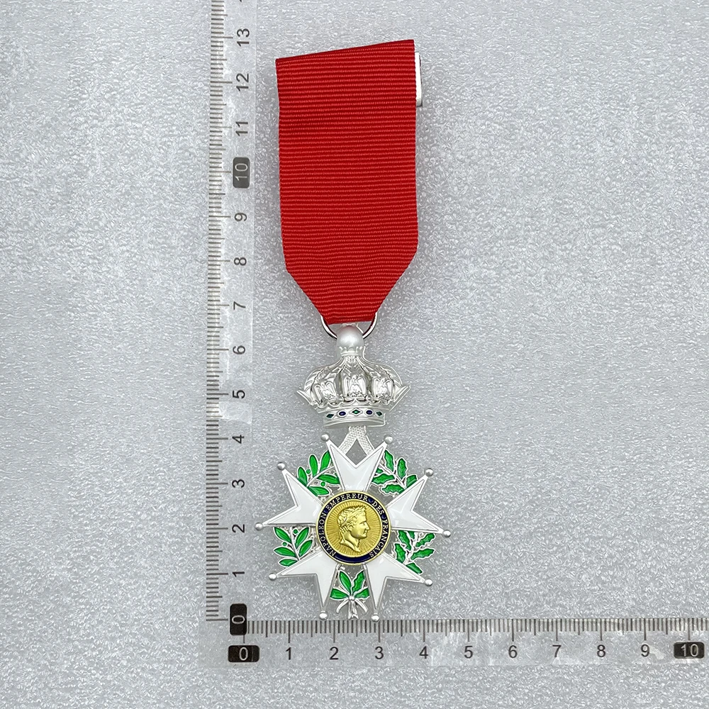 Napoleon Golden Badge Senior Knights Honorary Badge Reproduktion der französischen Kaisermedaille Souvenir Sammlerstücke – Detail 9