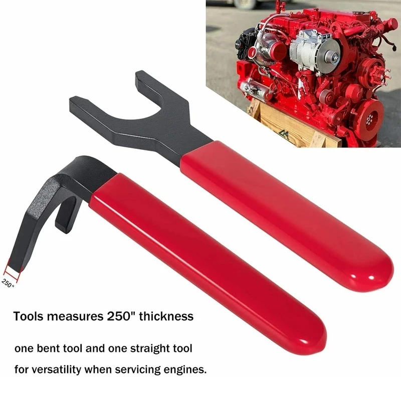 TENG MILE Fuel Line Disconnect Wrench Set 13260 for Cummins ISB & ISX Car Accessories Auto Repair Tools