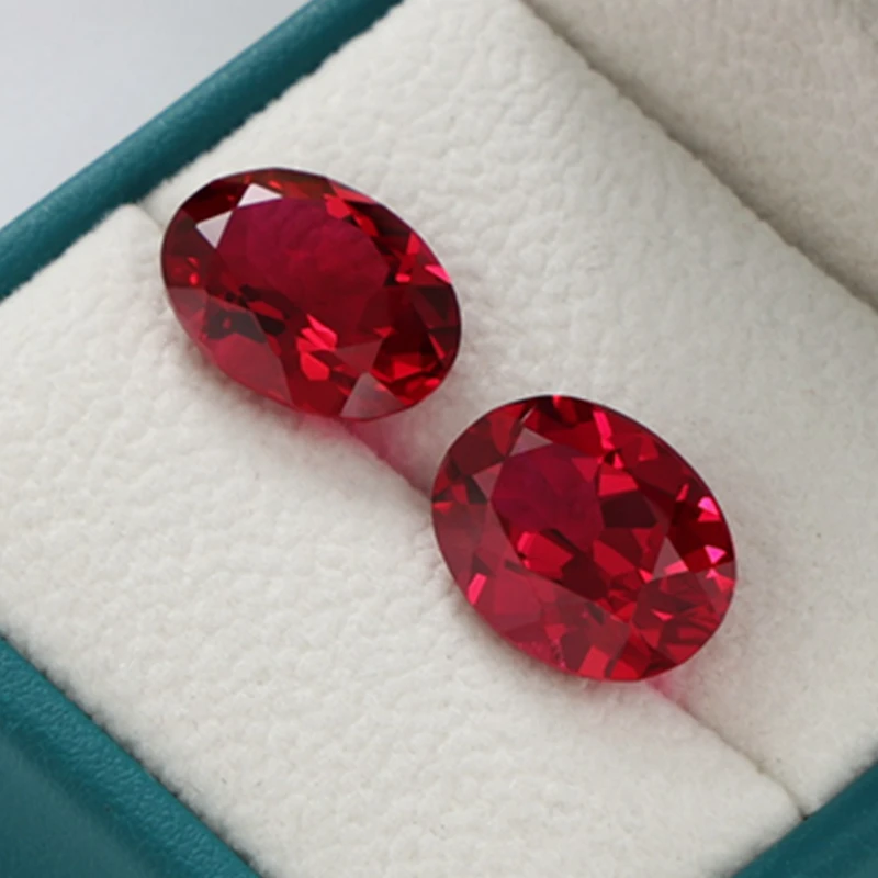 Top AAAA Rubin 13x18mm 16,0ct Ovalschliff Taubenblut-Rubin Test Mohs-Härte Edelstein für Schmuckherstellung/Sammlung – Detail 5