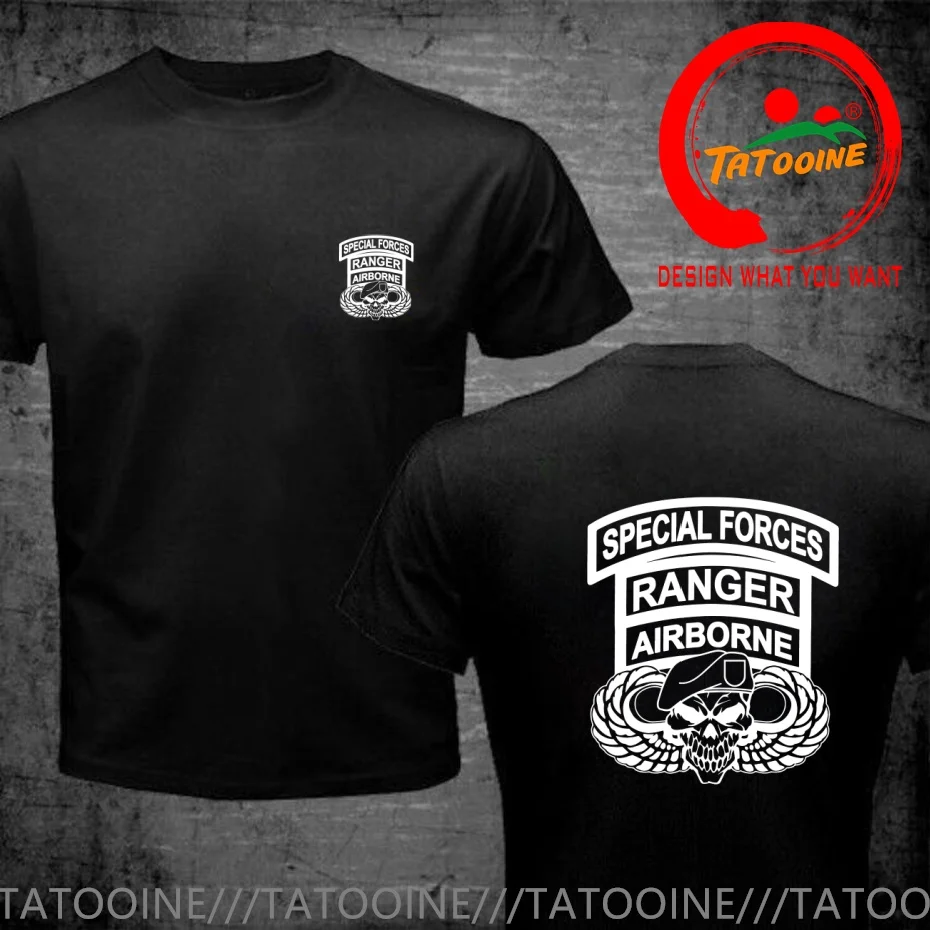 

Забавная футболка с принтом «Череп спецназа США» для мужчин: модная повседневная одежда, стильный топ, футболка для отдыха