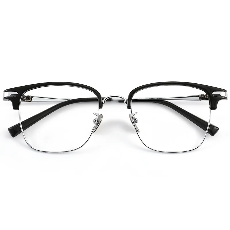 FIRADA 2024 Fashion Luxury Glasses New Retro Comfortable Eyewear Business Optical Prescription Eyeglasses Frame For Men K0002-C