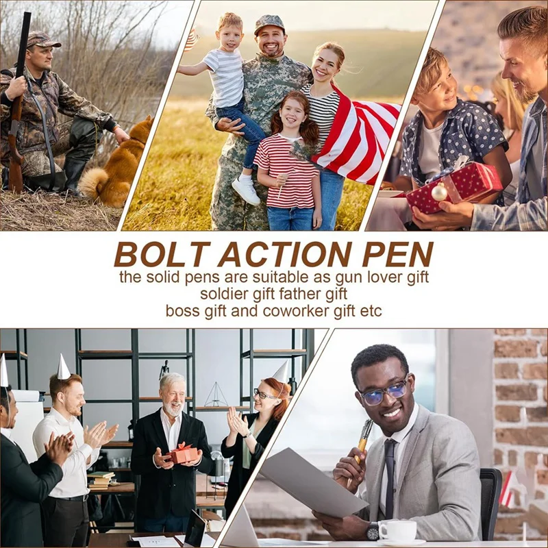 Set pulpen พร้อมกล่องของขวัญเติมเข็มทิศสีดำปากกาทองเหลืองปากกาสีทึบเหมาะสำหรับเพื่อนร่วมงานสำเร็จการศึกษาของขวัญคริสต์มาส