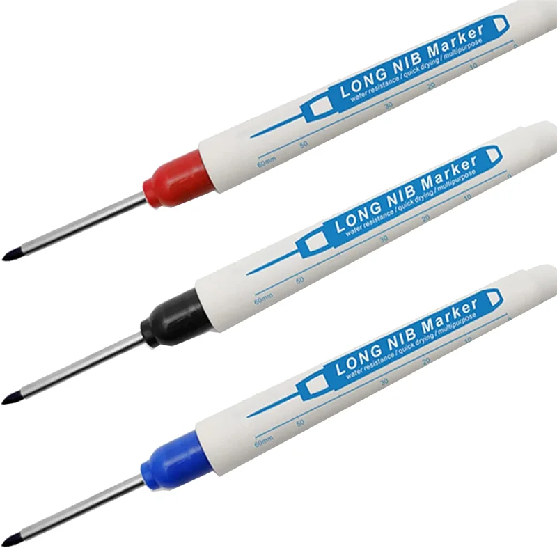 DN-8Pcs 방수 깊은 도달 마커 영구 마커 및 마커 펜 2Mm 펠트 팁, 30Mm 도달