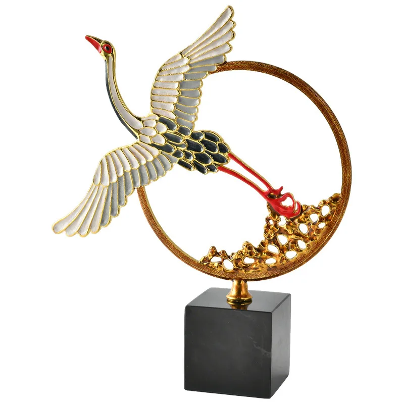 

New Chinese style Chinese style ring ornament Zen living room entrance study Bogu frame desktop