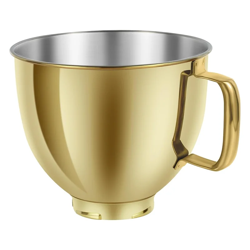 

Чаша миксера A19F-5 QT из нержавеющей стали для миксеров Kitchenaid Artisan & Classic 4,5-5QT с наклонной головкой K45 KSM70 KSM150