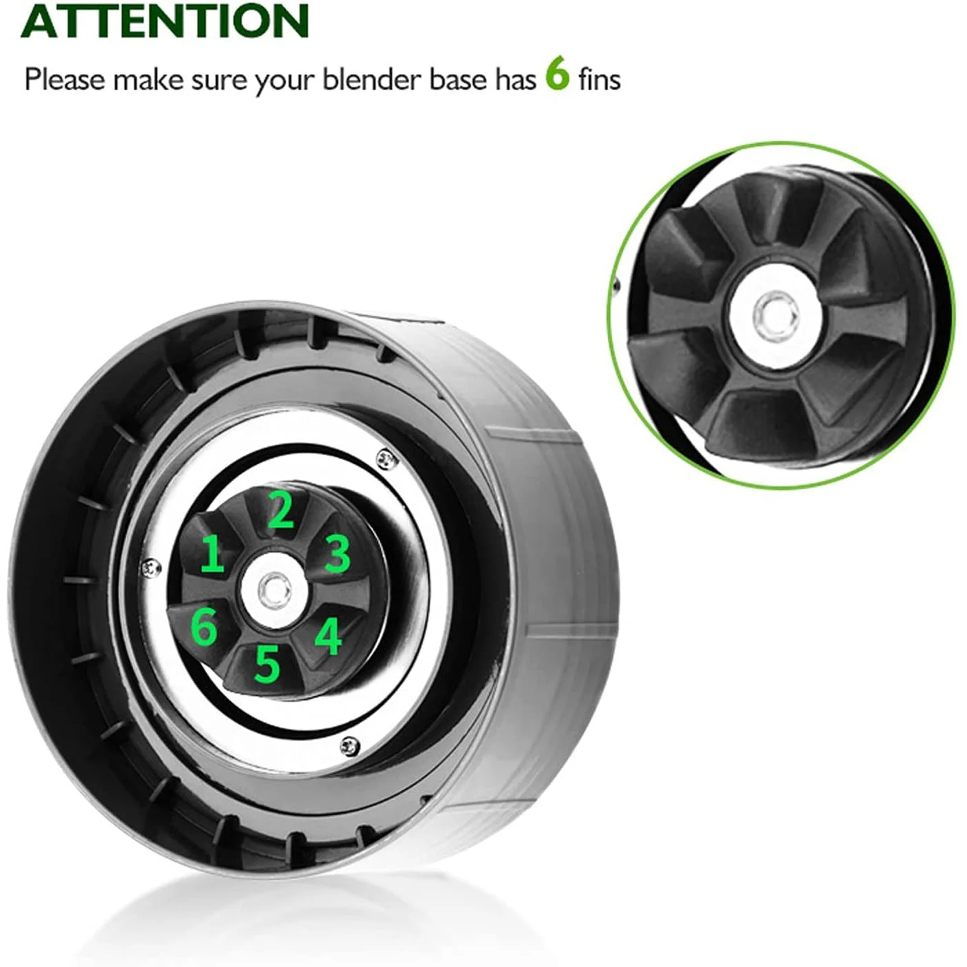 Blender Replacement Parts Blade for Blender 600W/900W Extractor Replacement Blade