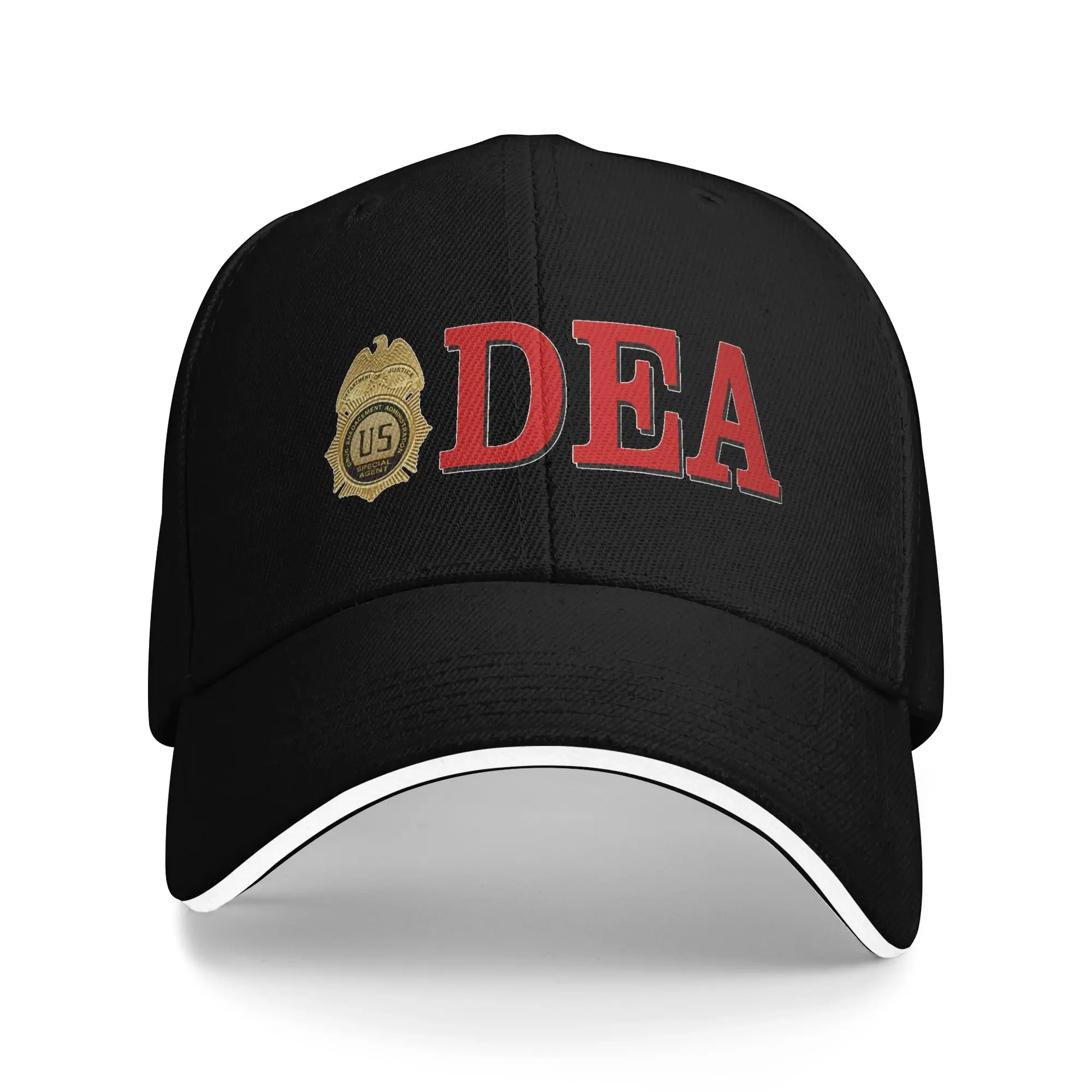 New DEA US Federal Interdiction Agency Casual Baseball Cap  Outdoor Gym Trucker Hat Summer Hot Sale Couple Women Cool Baseball C