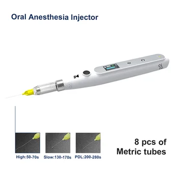 Dental oral anesthesia injector portable painless wireless local anesthesia can be operated with LCD display chargeable