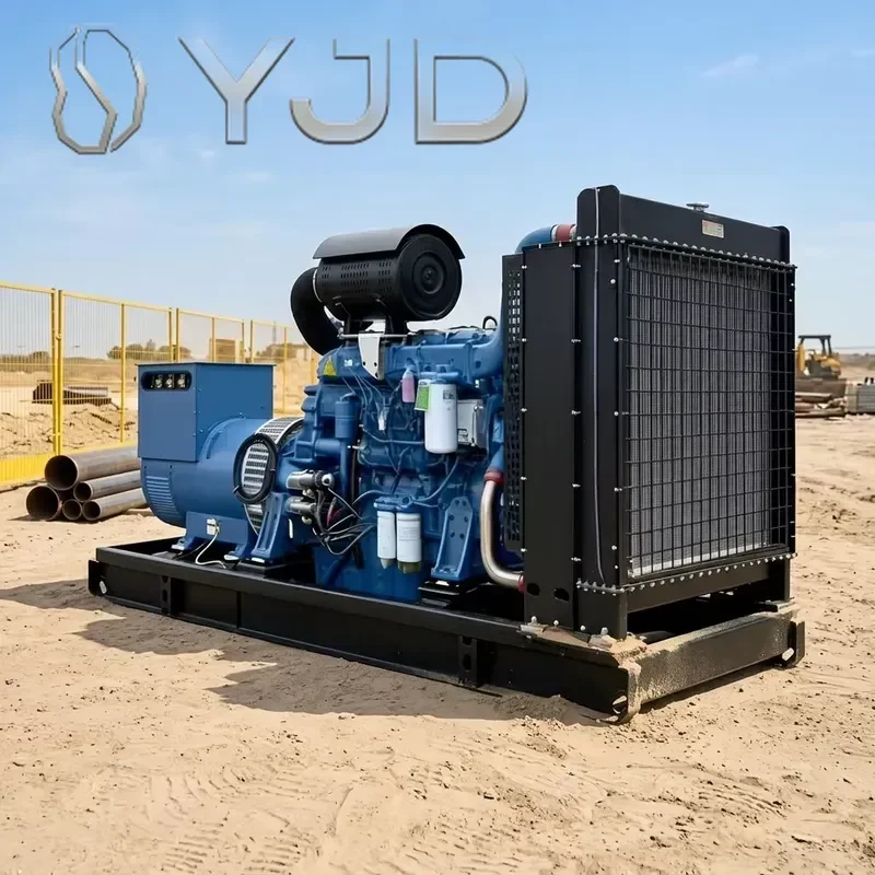 YJD Yuchai 300-500kw Gerador a diesel Silencioso De 110KVA 400kW Gerador Portatil Trifasico Fabricado Made Ningxia