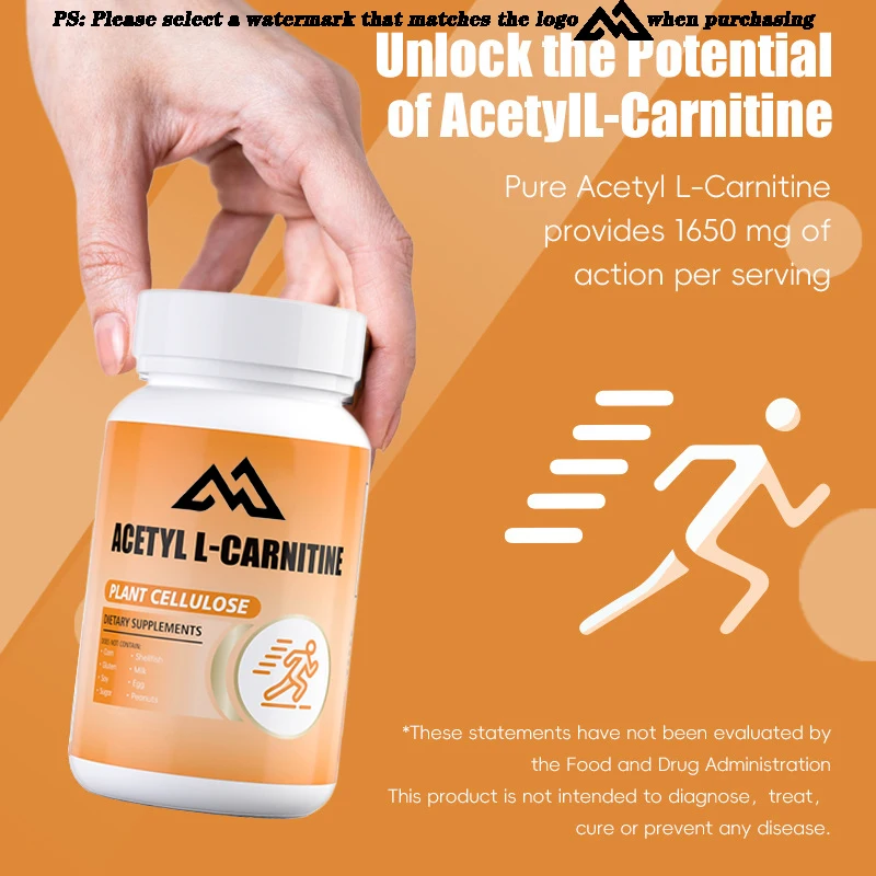 L-carnitine capsules optimize exercise performance, providing 1650mg of plant-based fiber dietary supplement per serving