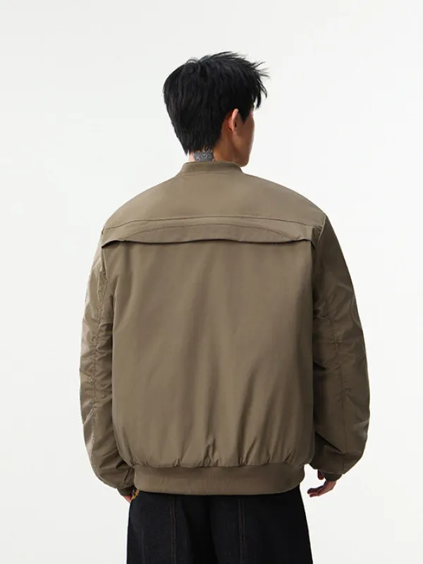 Jaqueta de Algodão com Design Desconstruído Americano TANGZ STUDIO, Moda Masculina, Roupas de Inverno Quentes