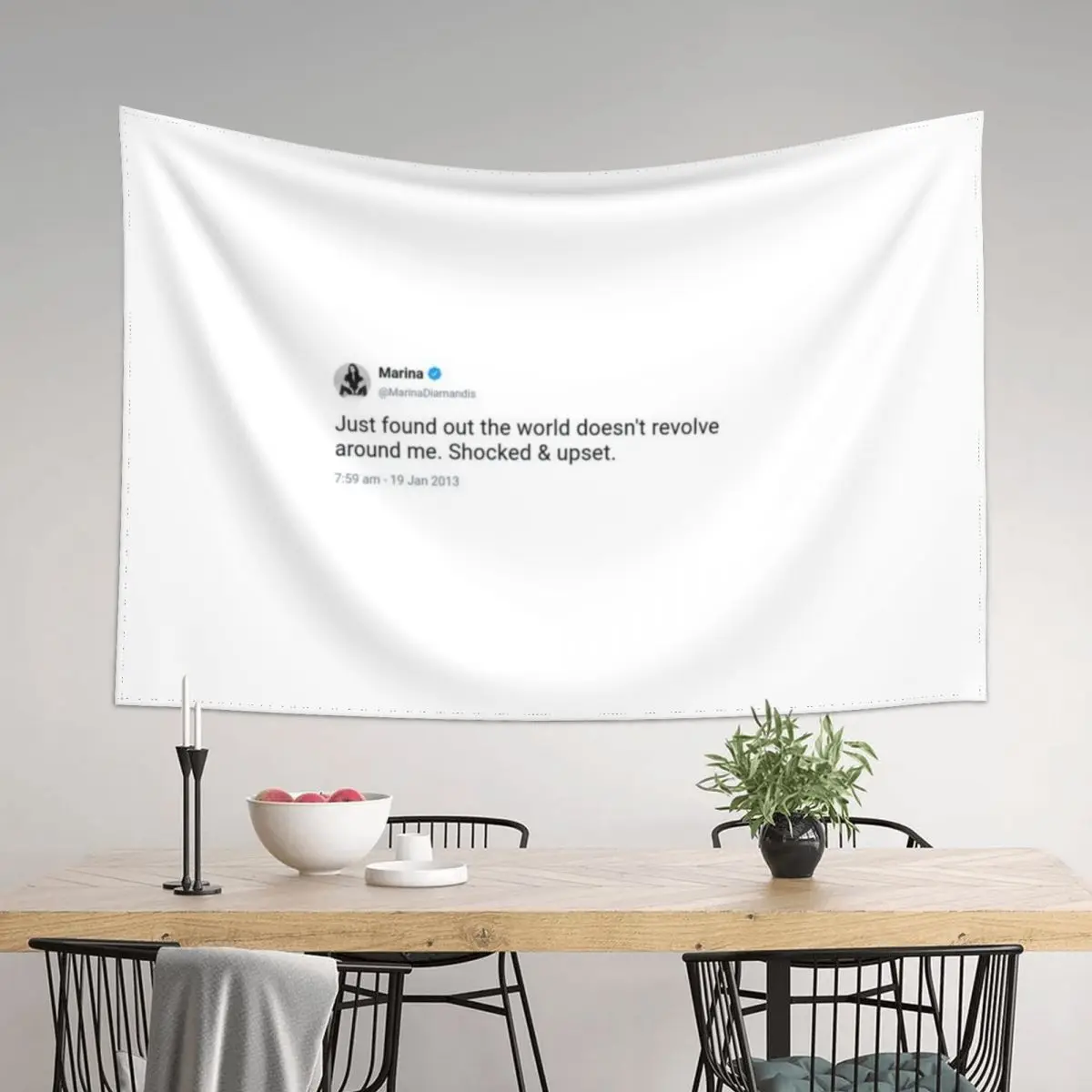 

marina tweet Tapestry Wallpaper Bedroom Art Mural Mushroom Room Decor Tapestry