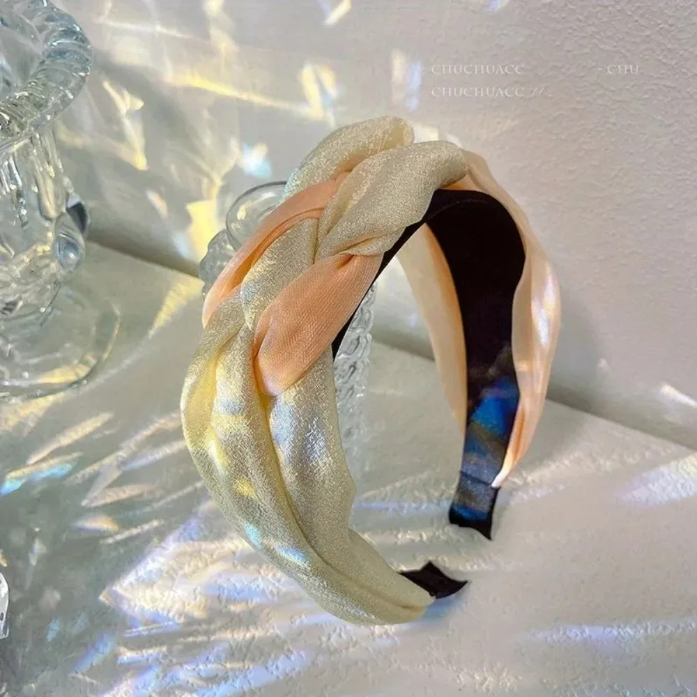 

French Vintage Headband Floral Lace Design Bohemian Hair Band for Women Girls Daily Casual Forest Style Luxury Hair Accessories