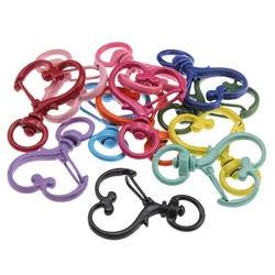 5-20Pcs Snap Hook Trigger Clips Buckles For Keychain Lobster Lobster Clasp Hooks for Necklace Key Ring Clasp Jewelry Supplies