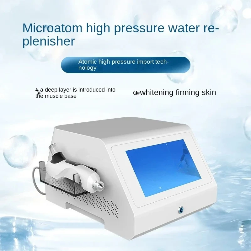 Non-Invasive Water Light Gene Gun Spray Needle-Free Atomization Microparticle Atomization Hydrating Inductive Therapeutical