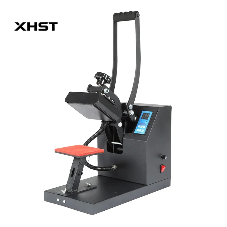 

15*15cm Manual Label Heat Press Garment Fabric Printing T-shirt Logo Sublimation Heat Transfer Machine 220/110V
