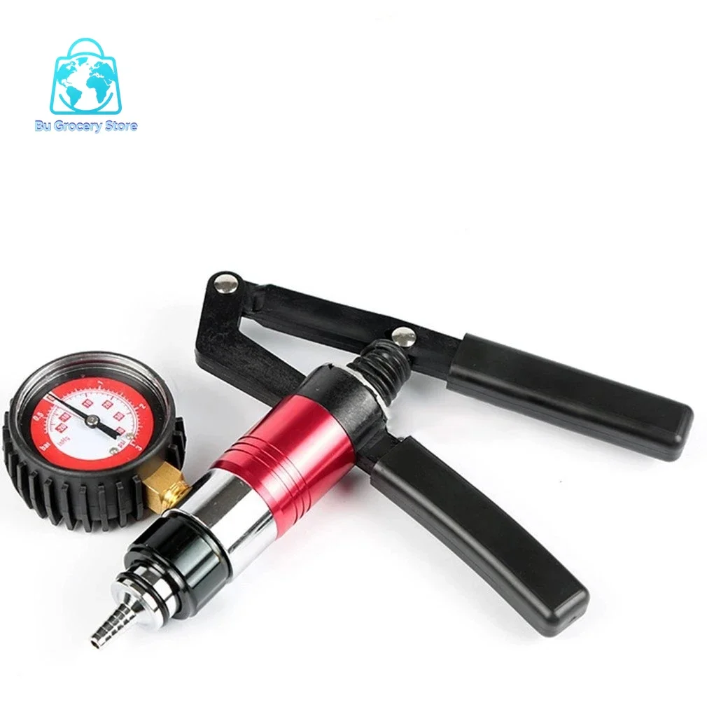 Hand Held DIY Brake Fluid Bleeder Tools Vacuum Pistol Pump Tester Kit Body Pressure Vacuum Fluid Reservoir Oil Tester