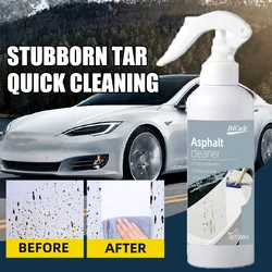 Asphalt Remover Eliminates Road Tar Tarmac Stain Sticky Residue Shellac Bird Droppings Flying Paint Car Adhesive Cleaner Spray