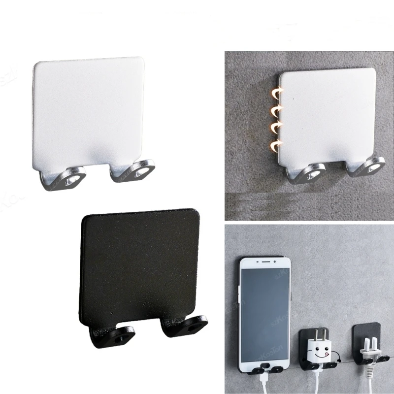 1pcs Bathroom Space Aluminum Razor Holder Storage Hook Wall Shaving Shaver Shelf Punch Free Razor Rack Accessories Organizer