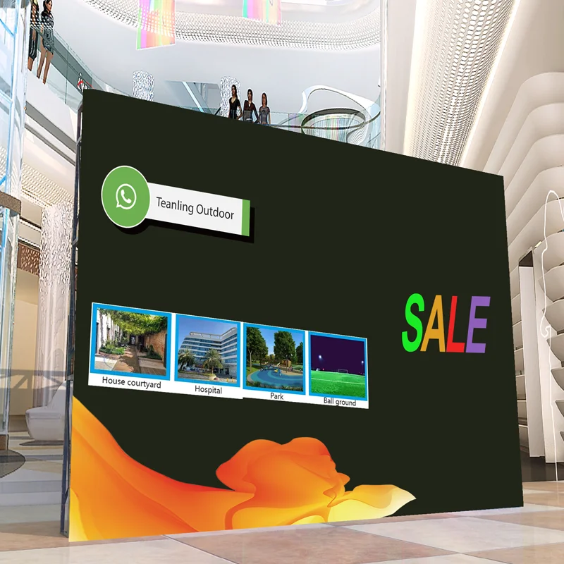 Squre Shaping Pop Up Wall 8FT*8FT With Aluminum Bracket Fabric Wall Customzied  Logo  Customized Color Full Printing