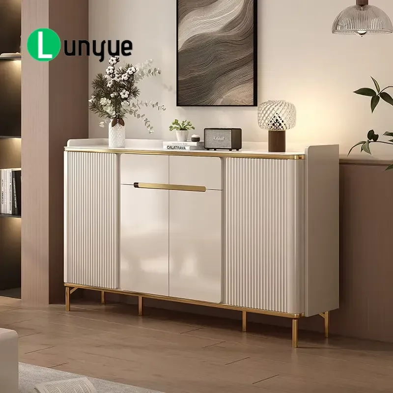 Modern Waterproof Eco Friendly Wood Convertible Shoe Cabinet Large Capacity Multi Layer Locker For Living Room Warehouse Home