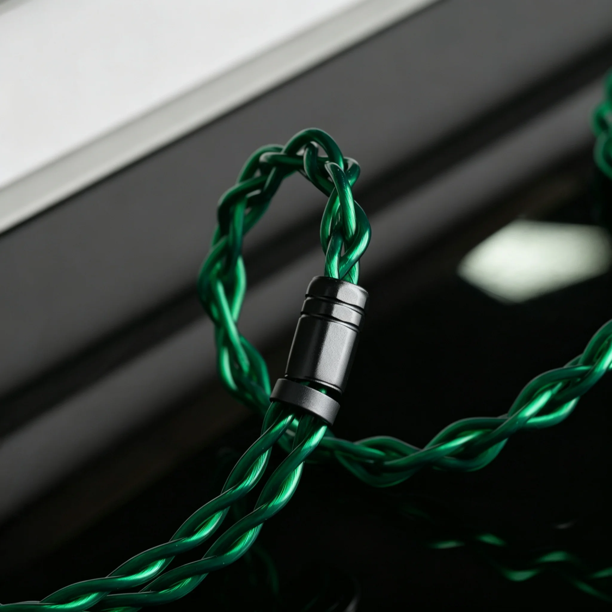 XINHS Ed26 HIFI-Kopfhörer-Upgrade-Kabel 0,78mm MMCX IE900-Stecker Kompatibel mit Sennheiser Tangzu IEMs Maßgefertigtes Audiokabel – Detail 11