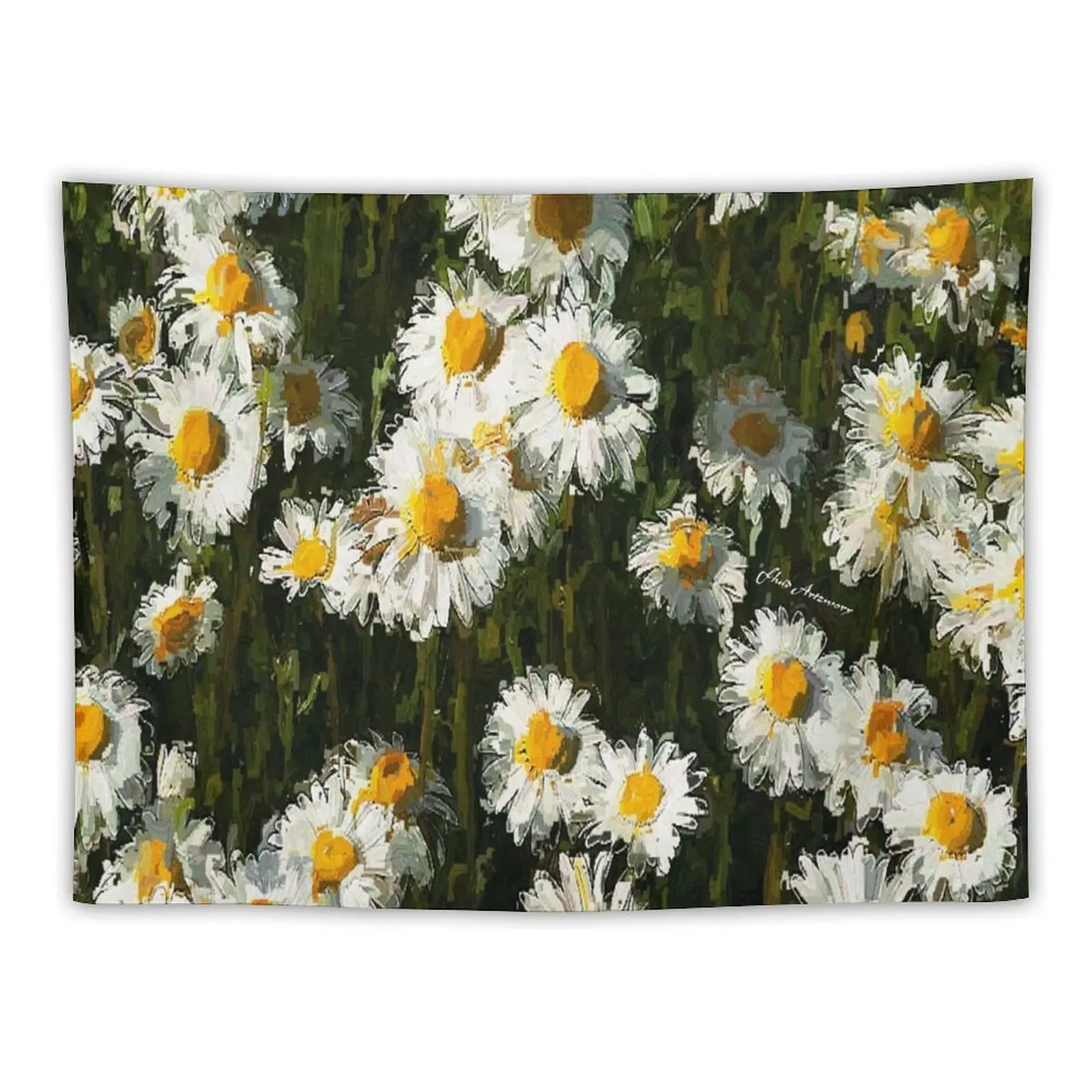 Oh Daisy Tapestry Room Decorating Aesthetic Kawaii Room Decor Home Decoration Accessories Tapestry