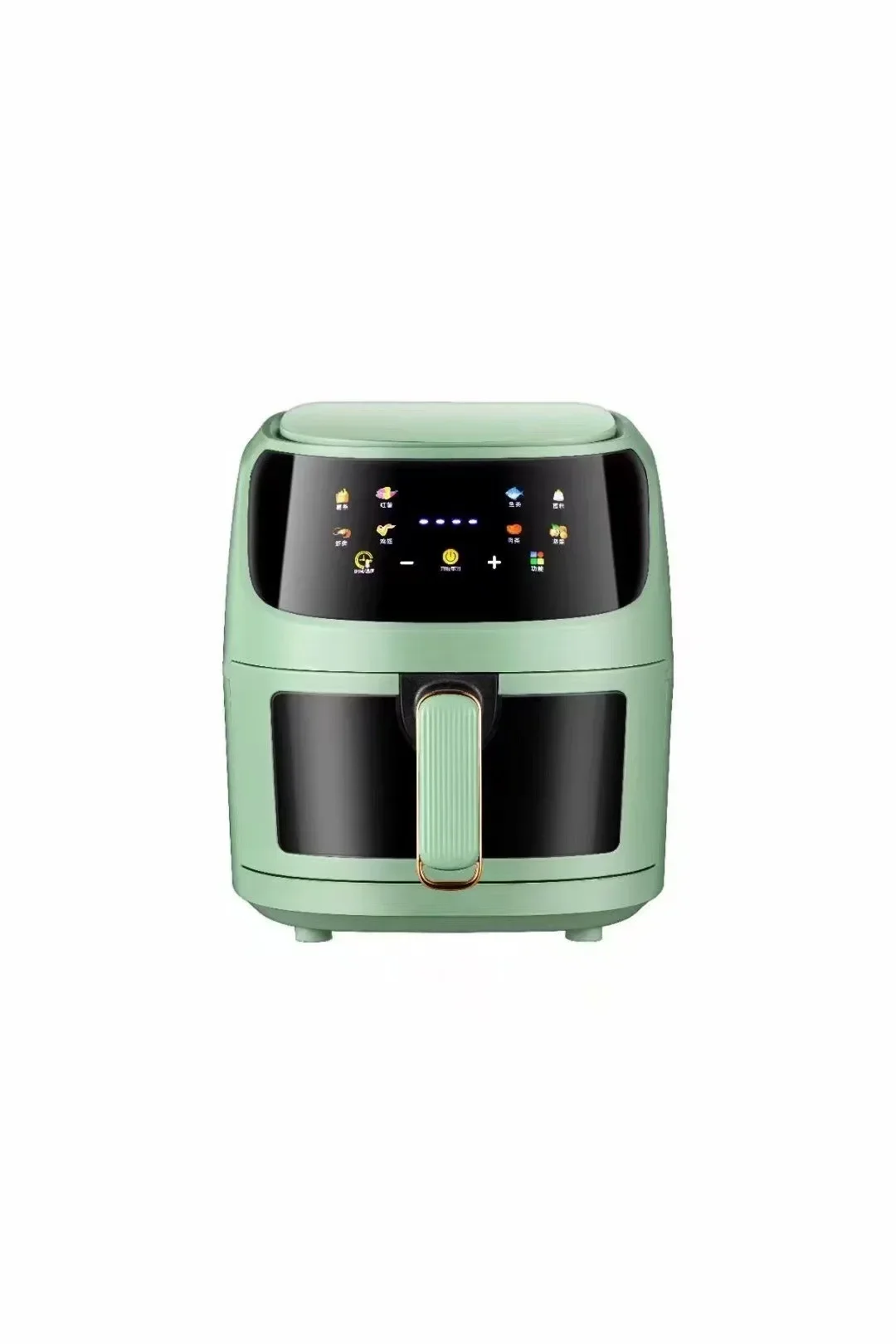 8L 2400W 2023 Smart silver crest Touch Screen Pink Custom Oil Free Electric Deep Fryer Hot silver crest Air Fryer